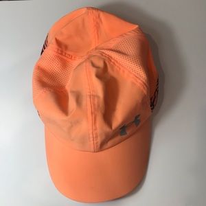 Orange Under Armour Cap